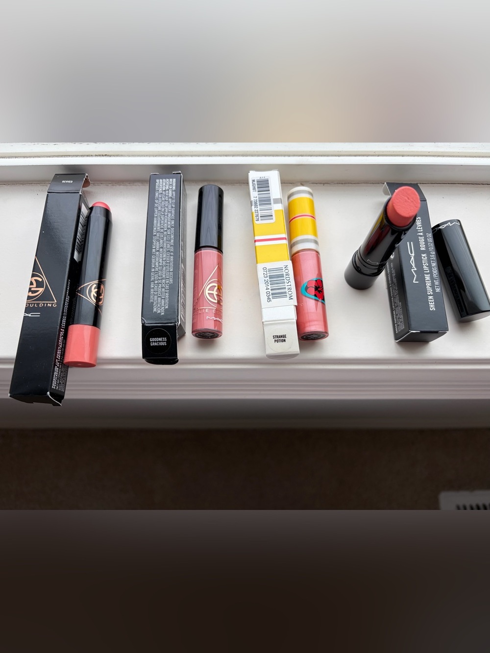 New MAC Cosmetics Lipstick & Liquid Lip Collection - Coral Pink Shades